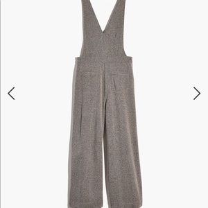 Herringbone v-neck jumpsuit
